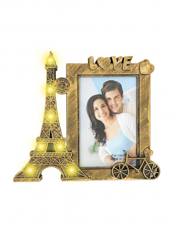 Rame Foto-Colaj✨ - Rama Foto Colaj cu Lumini EIFFEL 1 Poză