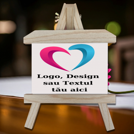 Șevalet Personalizat - Șevalet Foto Personalizat Orizontal Design Propriu