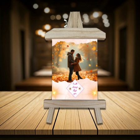 Valentine`s Day❤️ - Șevalet Foto Personalizat Vertical Love 1