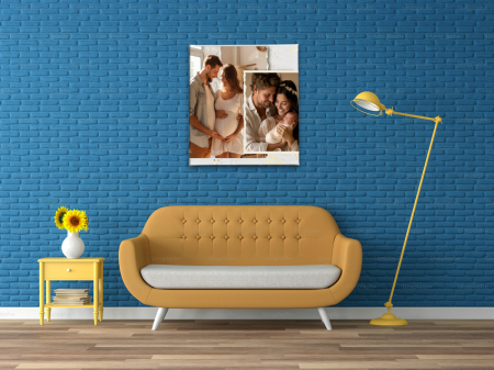 Tablouri Canvas - Tablou Canvas Personalizat Familie 2 Poze