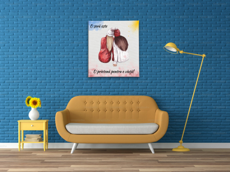 Cadouri Personalizate - Tablou Canvas Personalizat Soră