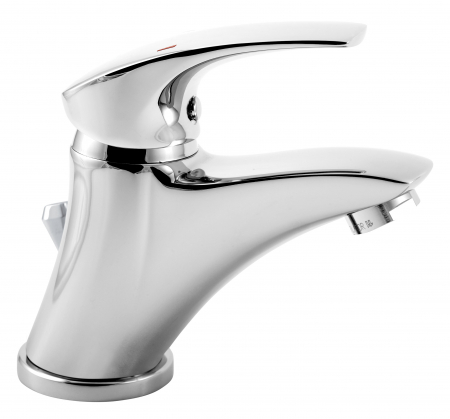 Baterii monocomanda - Baterie stativa lavoar inaltime 120 mm, cu ventil Metalia 57