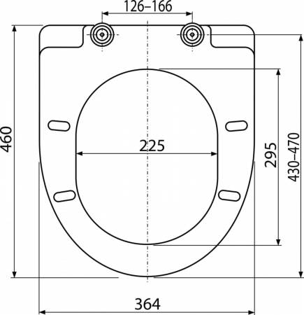Capac WC SOFTCLOSE, Duroplast [1]