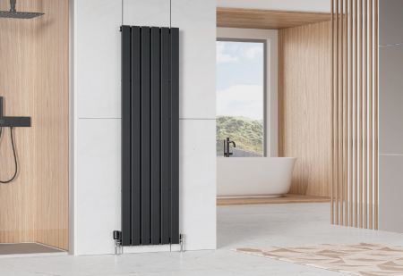THERMO - RADIATOR OTEL VERTICAL MEGA NEGRU