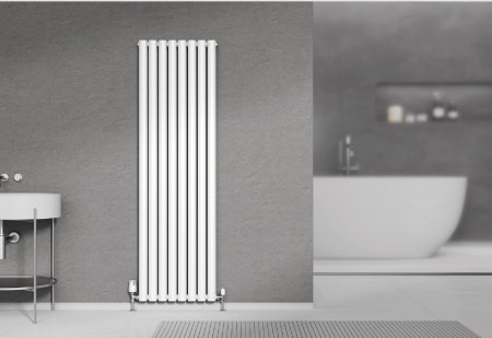 RADIATOR OTEL VERTICAL QUEBIS ALB [1]