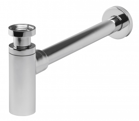 Rezervoare-Sifoane-Racorduri Scurgere-Accesorii - Sifon lavoar rotund din alama cromata  G 11/4*32