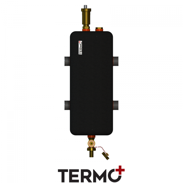 Butelie de egalizare izolata Termo+ , 2x2 , filet exterior de 1.1/2" debit 5.8 m³/h [2]
