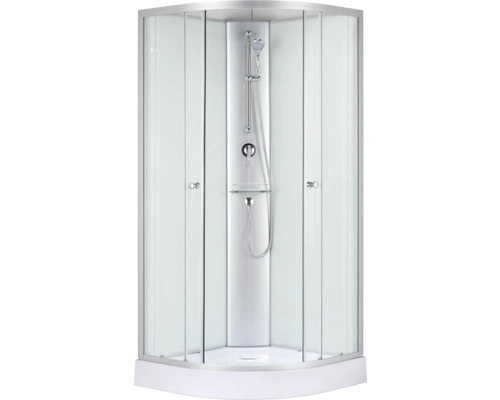 Cabina de dus cu hidromasaj + cadita joasa, 90 x 90 x 205 [1]