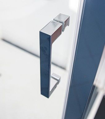 Cabina de dus patrata, cu sistem SOFT-CLOSE, 80x80x195cm [4]