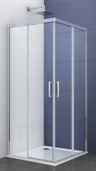 Cabina de dus patrata, cu sistem SOFT-CLOSE, 80x80x195cm [1]
