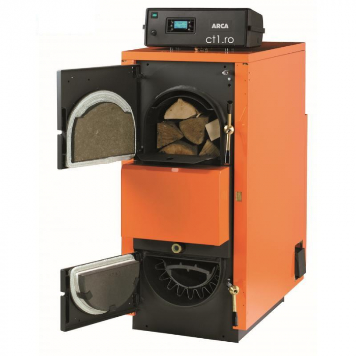CAZAN ARCA ASPIRO INOX 29KW AUTOMATIZARE ELECTRONICA [2]