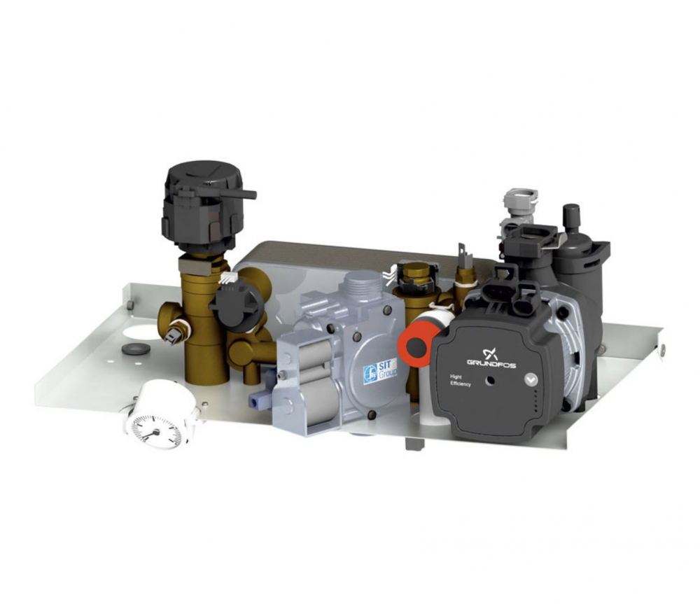 CENTRALA MOTAN CONDENS PLUS 100 25KW KIT EVACUARE INCLUS [3]