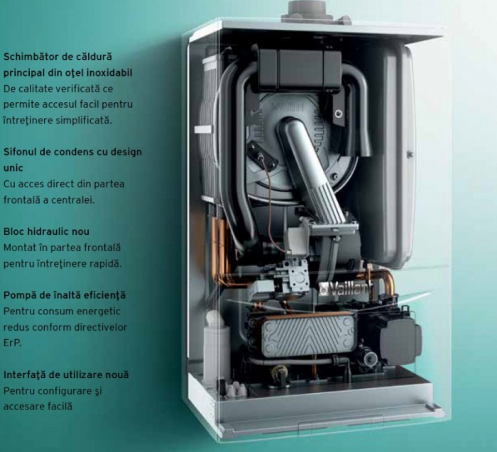 CENTRALA TERMICA VAILLANT IN CONDENSARE 23KW ECOTEC PURE-VUW236/7-2 [3]