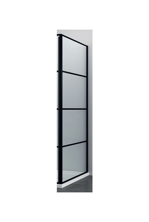 ELITE BLACK GRID - Parte fixa pt. cabina de dus modulara, 80cm [1]