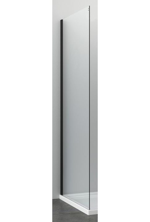 ELITE PREMIUM BLACK - Parte fixa pt. cabina de dus modulara, 80cm [1]