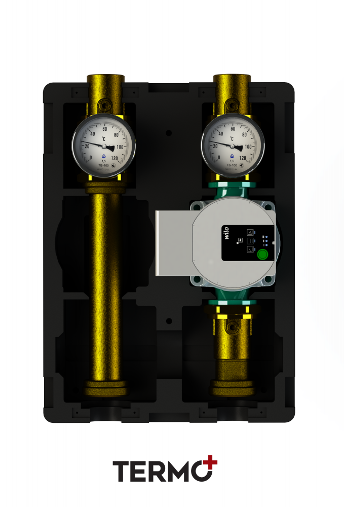 GRUP DE POMPARE LA PUNCT FIX 35-60’C DN25 25/6 TERMO+ [1]