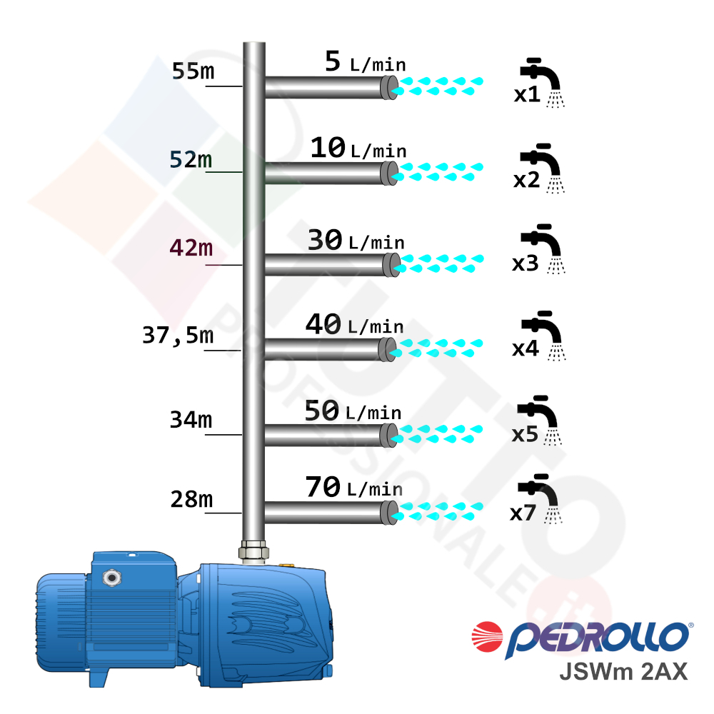 POMPA JSWm 2 AX PEDROLLO [3]