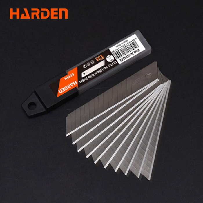 Set de 10 lame clasice pentru cutter, Harden [2]