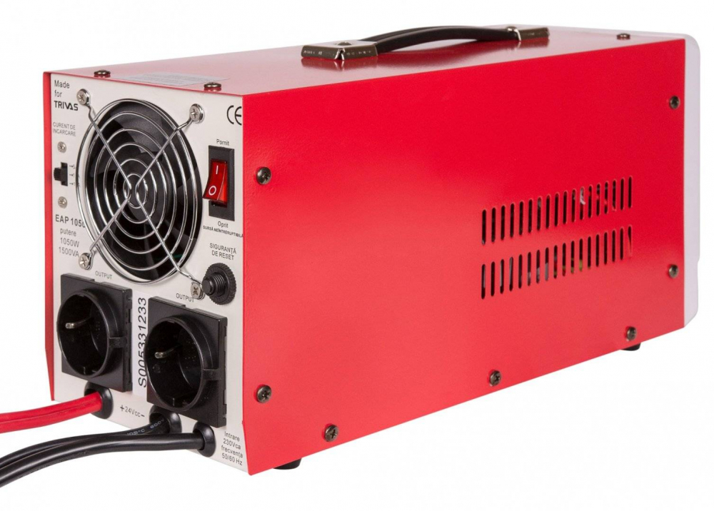 Sursa neintreruptibila si invertor UPS EAP-1050 Ultimate 1500VA / 1050W, 24V (90292) [2]