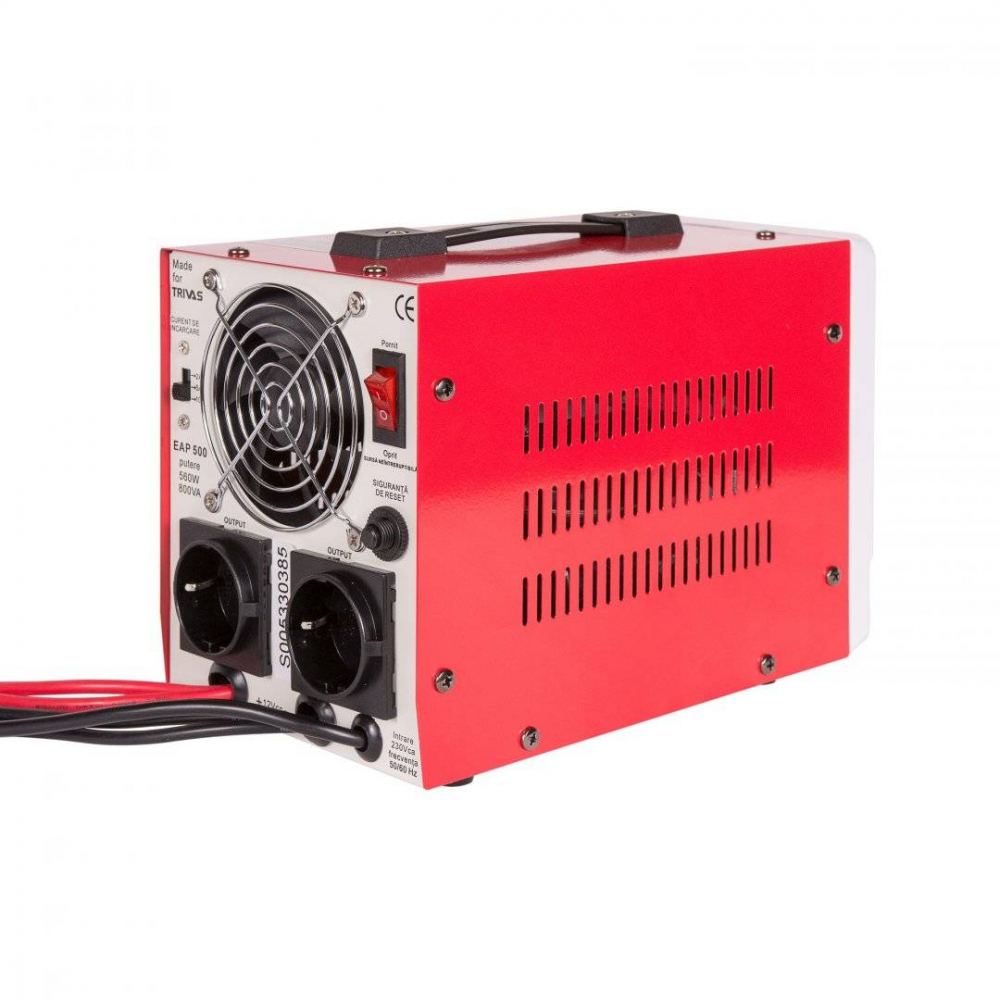 Sursa neintreruptibila si invertor UPS EAP-500 Ultimate 800VA/560W, 12V [3]