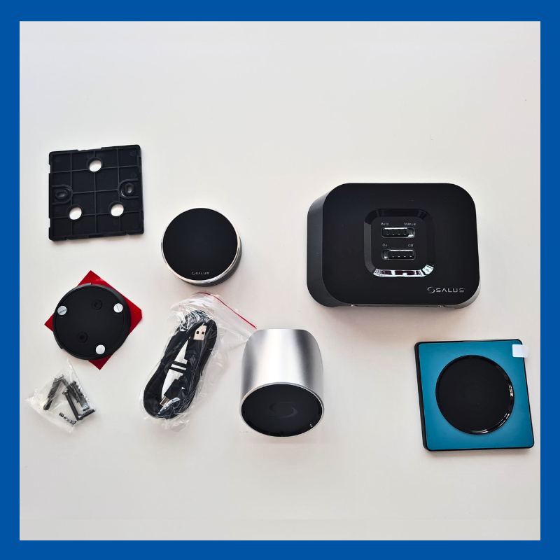 Termostat de ambient pentru centrala, wireless, Salus IT800, inteligent, Wi-Fi, programabil, afisaj digital 5 ani garanție [5]