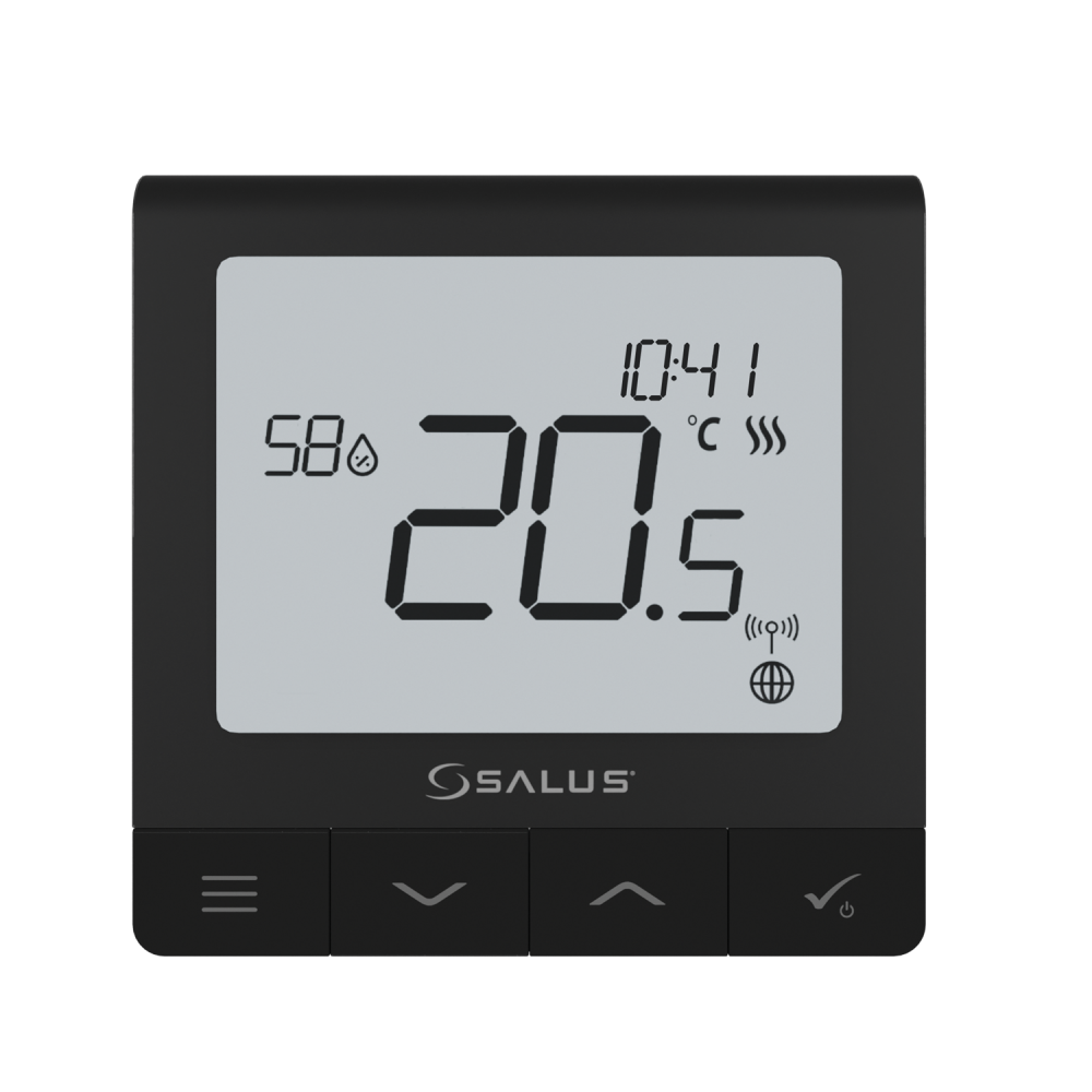 TERMOSTAT QUANTUM SQ610BRF WI-FI NEGRU [1]