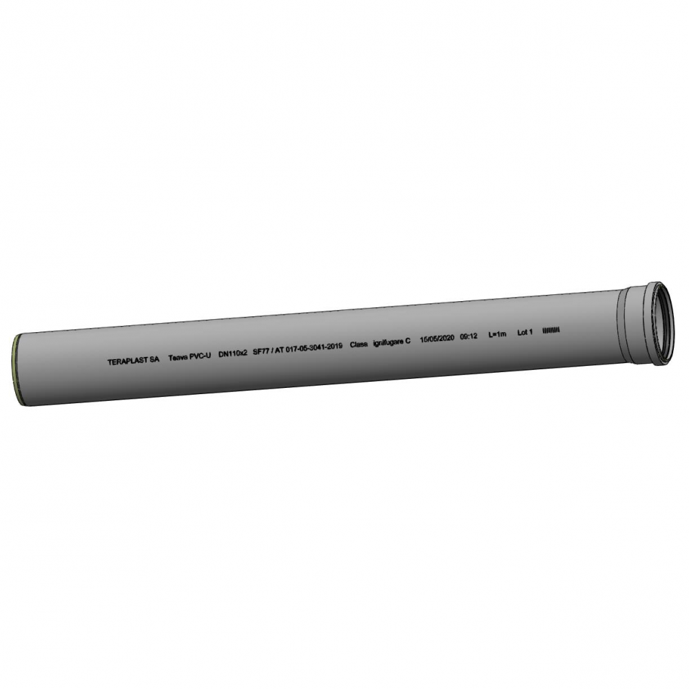 TUB PVC U 110X4 M [2]
