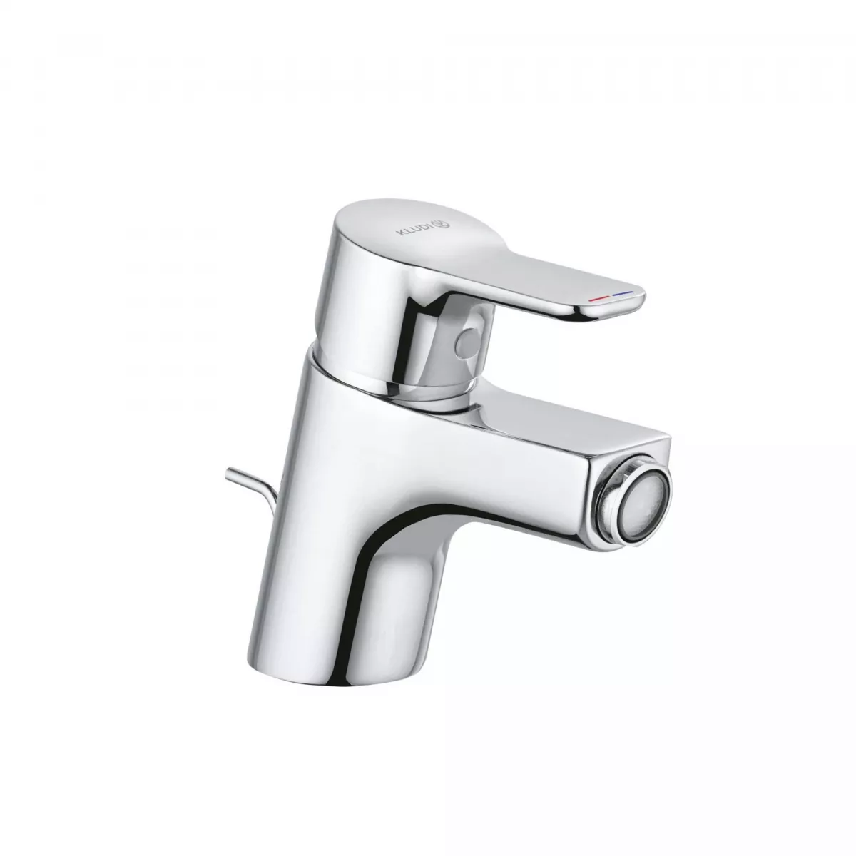 Baterii baie - BATERIE BIDEU CROM KLUDI PURE&EASY CU VENTIL METALIC POP-UP