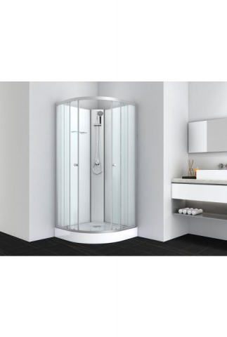 Cabina de dus completa, simpla, fara plafon, 80x80x205cm [1]