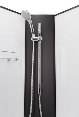Cabina de dus completa, simpla, fara plafon, 90x90x205cm [2]