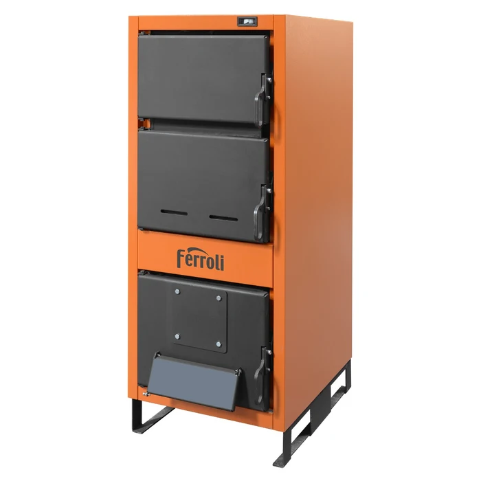 Cazane, sobe, șeminee - CAZAN 35KW COMBUSTIBIL SOLID JAR