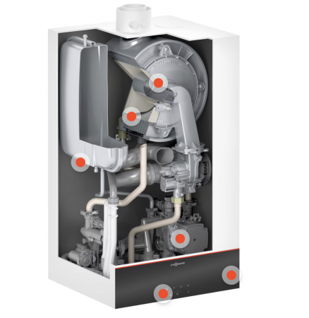 CENTRALA VIESSMANN VITODENS 100 32KW COMBI [1]