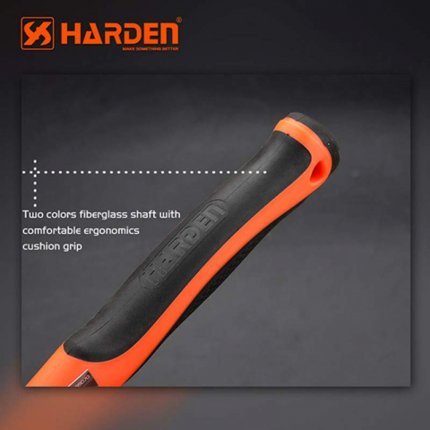 Ciocan pentru mecanici cu coada bicomponenta din fibra de sticla, Profesional, Harden [1]