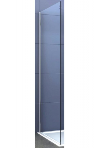 Amenajare baie - ELITE PREMIUM CROM - Parte fixa pt. cabina de dus modulara, 80cm