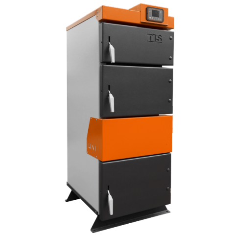 Sisteme de încălzire - TIS UNI N 15 KW Cazan pe combustibil solid(panou comanda+ventilator in set)