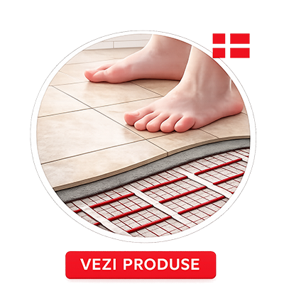 Covor incalzire in pardoseala gresie, marmura, granit