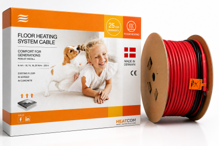 Cablu incalzire in pardoseala HEATCOM 100M.L.-2000W [1]