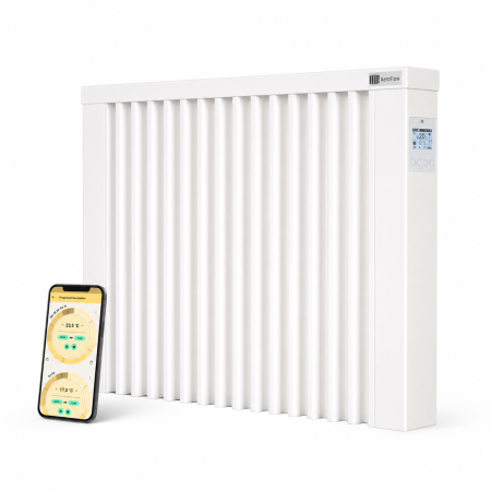 Radiatoare electrice cu acumulare de căldură - AeroFlow-COMPACT-1300-FlexiSmart PRO