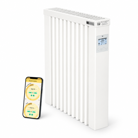 Radiatoare electrice cu acumulare de căldură - AeroFlow-COMPACT-1300-FlexiSmart PRO