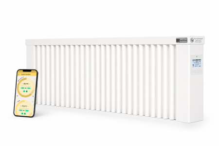 Radiatoare electrice cu acumulare de căldură - AeroFlow-SLIM-2000-FlexiSmart