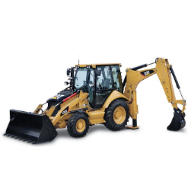 PARBRIZE SI GEAMURI - Geam lateral dreapta spate Caterpillar 432E