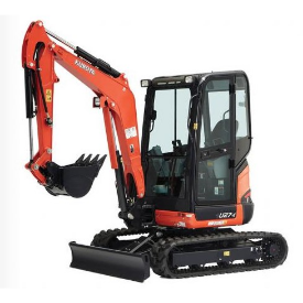 Parbrize si geamuri - Geam superior usa stanga Kubota U27-4