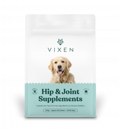 Suplimente si Vitamine pentru animale - Vixen hip joint suplimente pentru caini cu afectiuni articulare si de sold