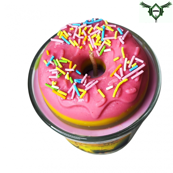 Scented Candle - Pink Donut [3]