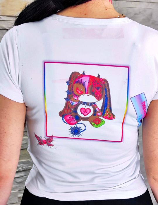 Creepy Bear T-shirt -  Women [8]