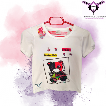 Attitude Collection - Creepy Bear T-shirt -  Women