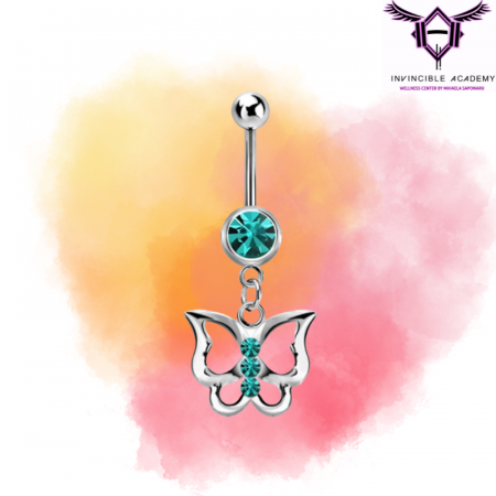 Belly Button Piercing - Belly Button Piercing - Butterfly