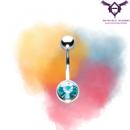 Belly Button Piercing - Belly Button Piercing- Turquoise