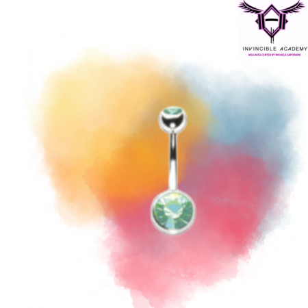 Belly Button Piercing - Belly Button Piercing - Green