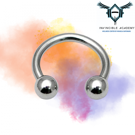 Piercing Buză - Piercing Tip Potcoavă -  Buză (Silver)